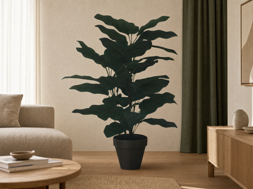 Calathea in pot - 65 cm hoog - Kunstplant - ARTIFICIAL - interieur