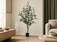Eucalyptus kunstboom - 140 cm - Kunstplant
