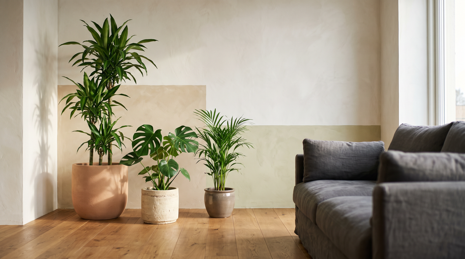 Selectie van premium kamerplanten