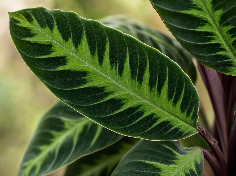Calathea Warscewiczii 90cm - blad close-up
