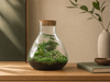 DIY Planten terrarium met licht - Sam XL Green - Ø 30 cm ↑ 32 cm - Rake + Shovel + Tweezer + Scissors
