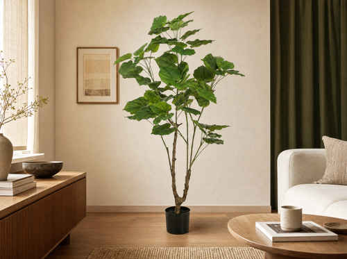 Ficus Umbrella boom 125 cm - Kunstplant - Artificial plant - interieur