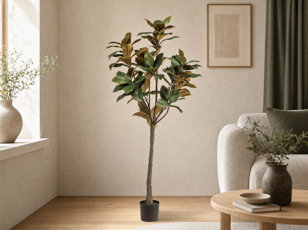 Magnolia Denudata - 150 cm - Kunstboom - Kunstplant - ARTIFICIAL - interieur