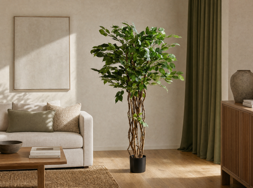 Ficus Liana Kunstboom 140cm - Kunstplant - Artificial plant - interieur