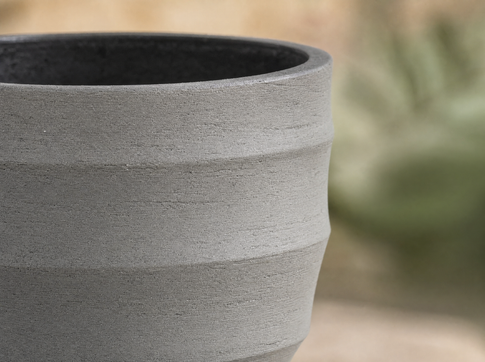 Pot Bordo New Egg Grey - D65 x H54 - detail