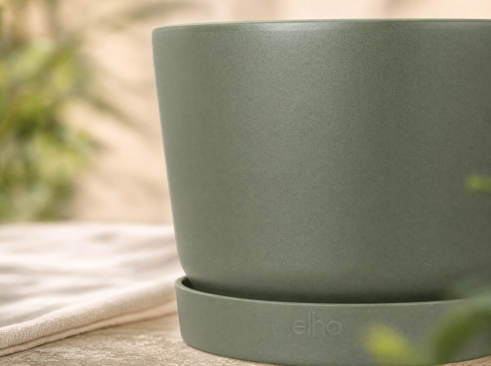 Pot elho Greenville Round groen - D18 x H17 - detail