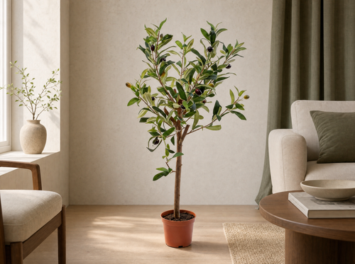 Olijfboom in pot 65cm – Kunstplant - Artificial plant - interieur