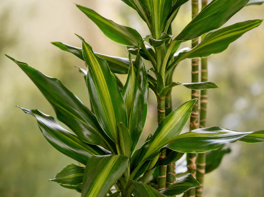 Dracaena Cintho - 160 cm - ø24 - blad close-up