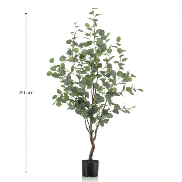 Eucalyptus kunstboom — 140 cm — Kunstplant