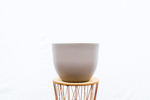 Pot Eggy Taupé - D55 x H43